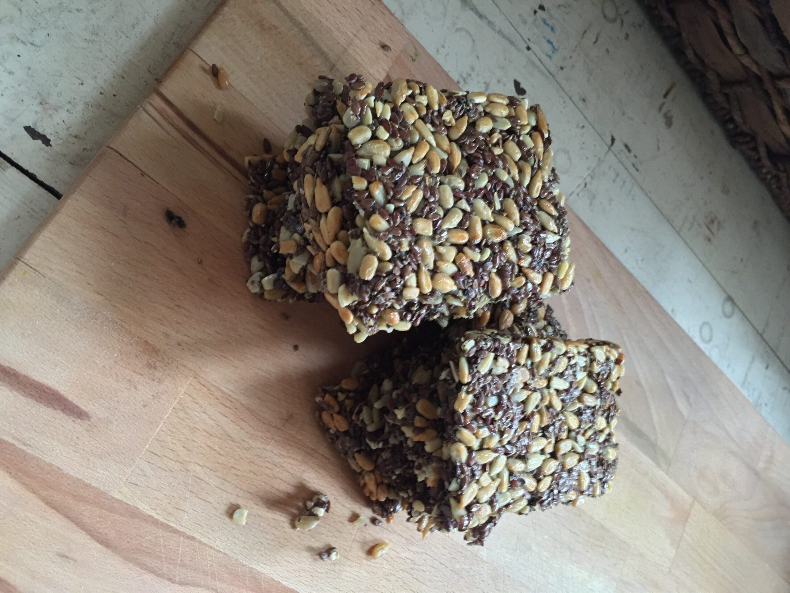 Savory Sunflower Seed Crackers