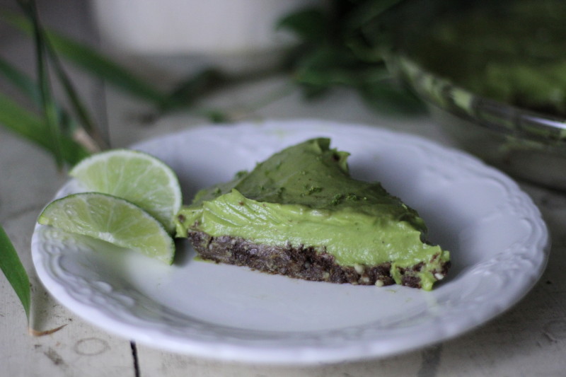 Raw Chocolate Key Lime Pie